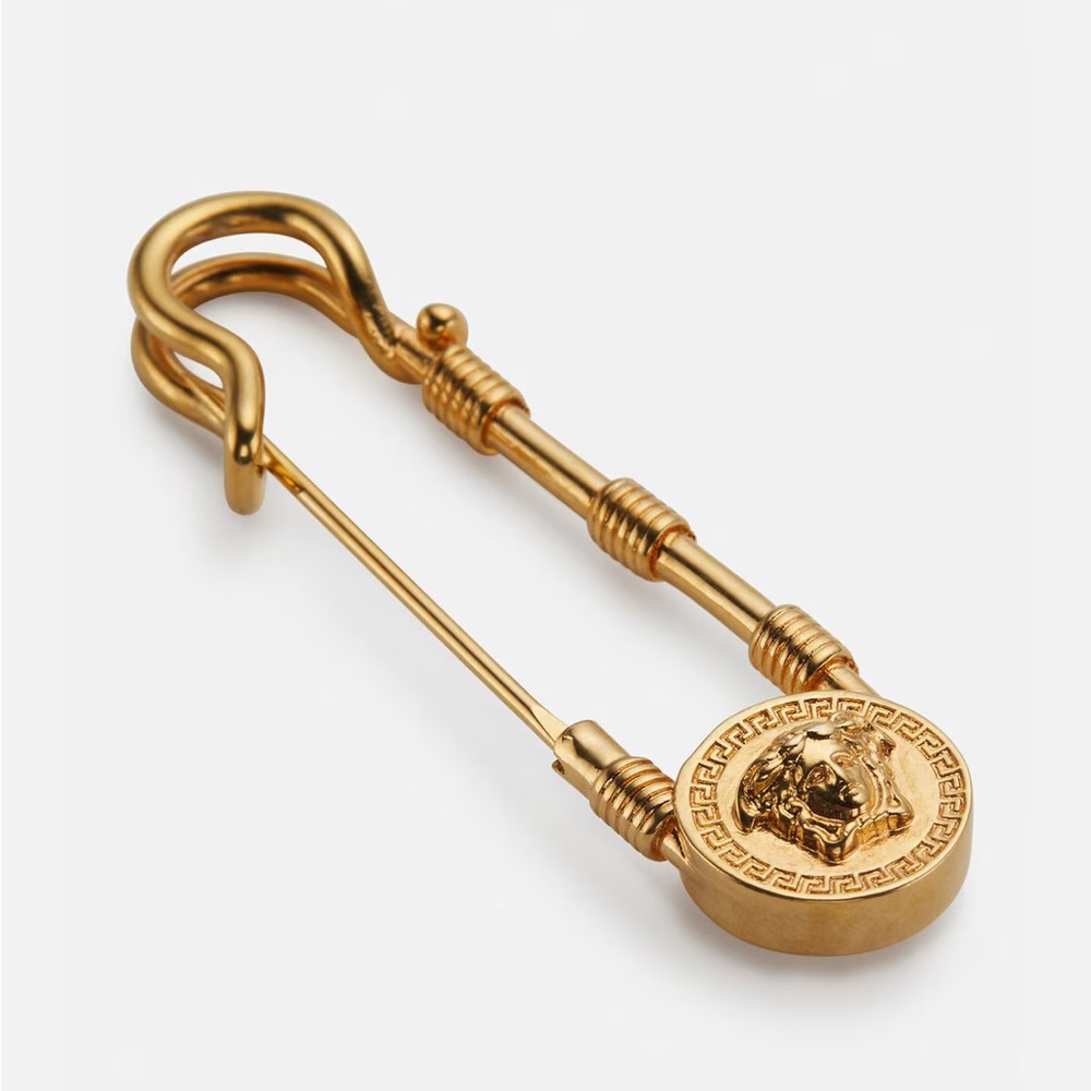 Versace Safety Pin Brooch 🧷